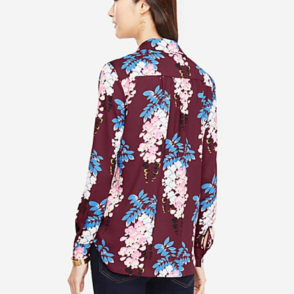 Ann Taylor Camp Shirt - Picture 2 of 2